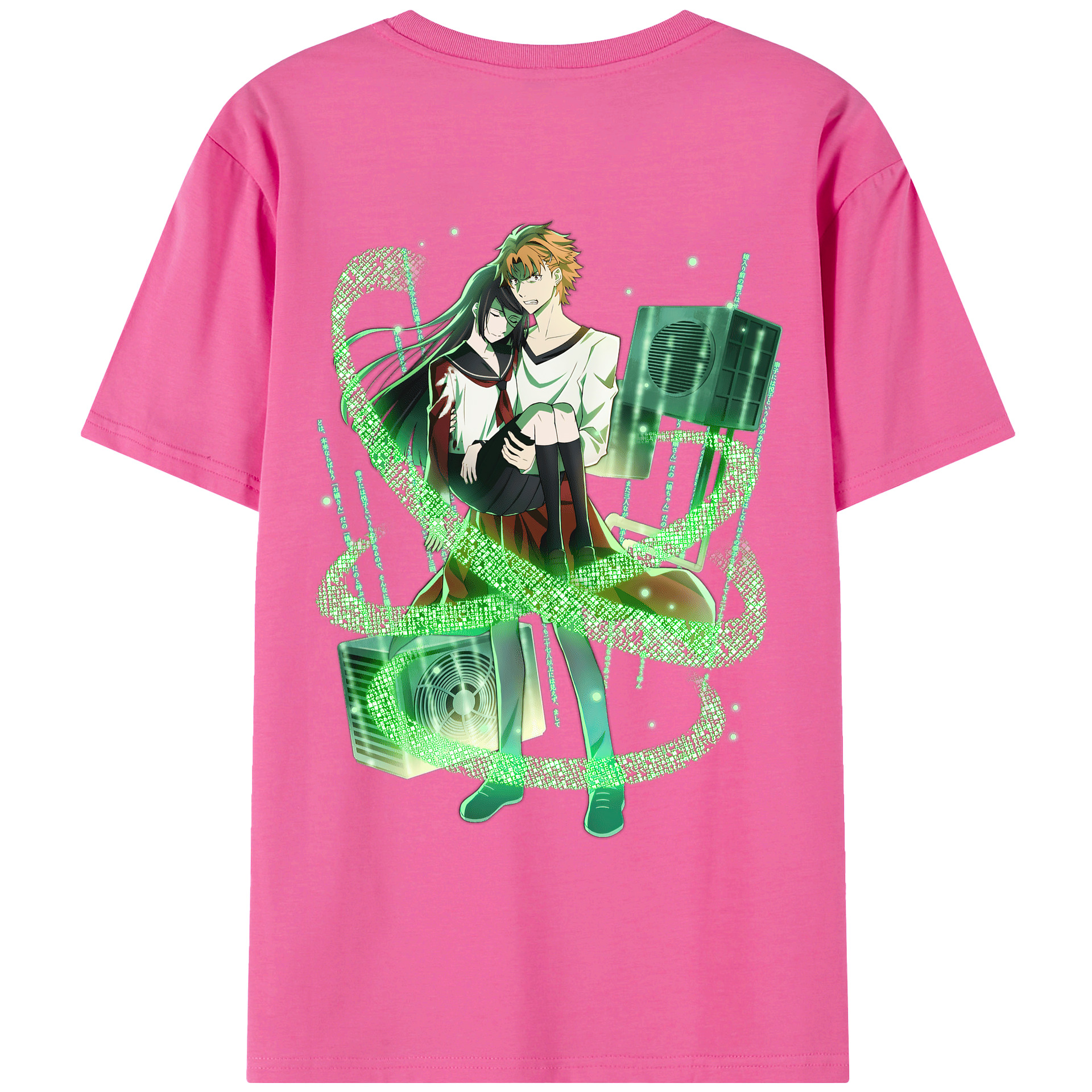 （画像用） 文豪ストレイドッグス Bungo Stray Dogs レディース半袖Tシャツ(バックプリント)